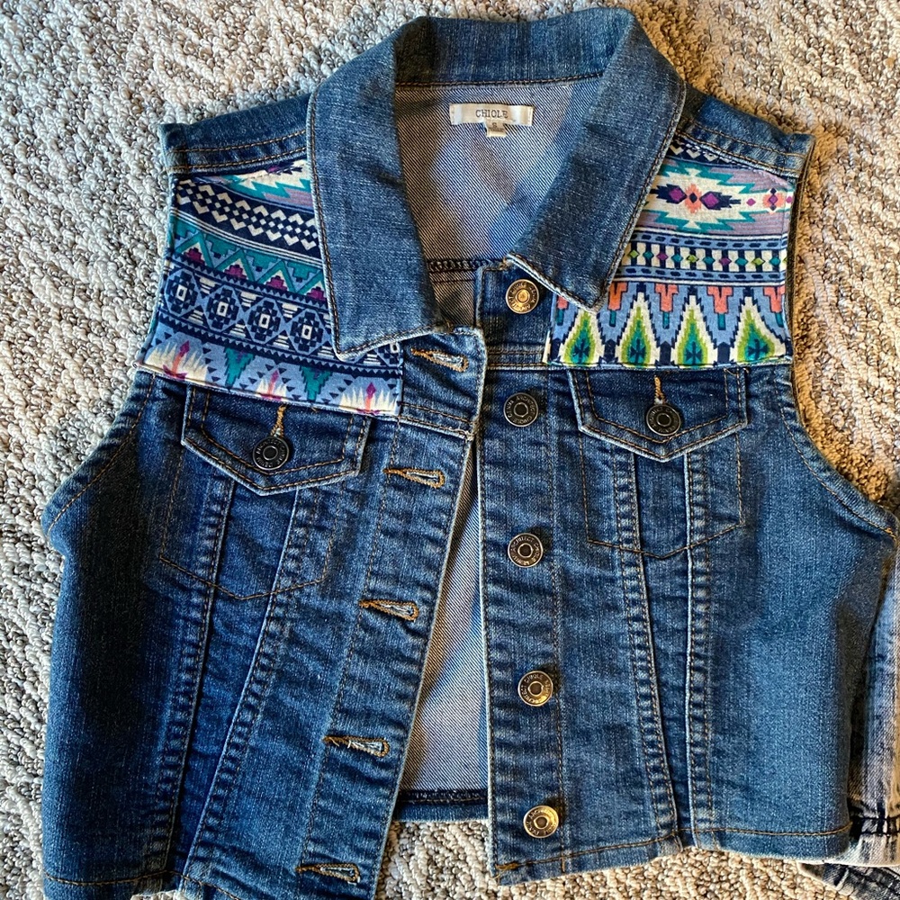 Denim vest